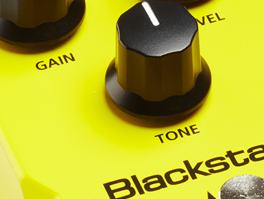 Blackstar LT Pedal 控制面板的特写视图